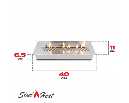 Топливный блок SteelHeat S-LINE 400