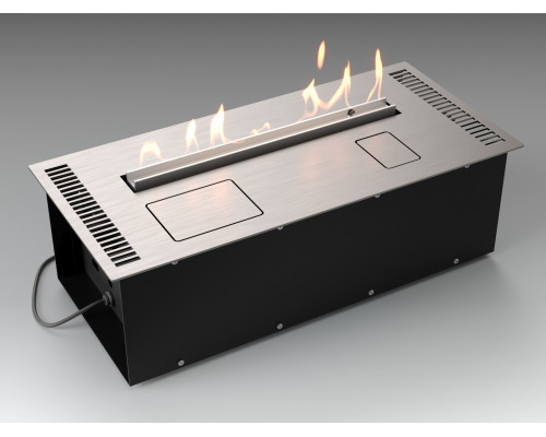 Автоматический биокамин Lux Fire Smart Flame 600 RC INOX